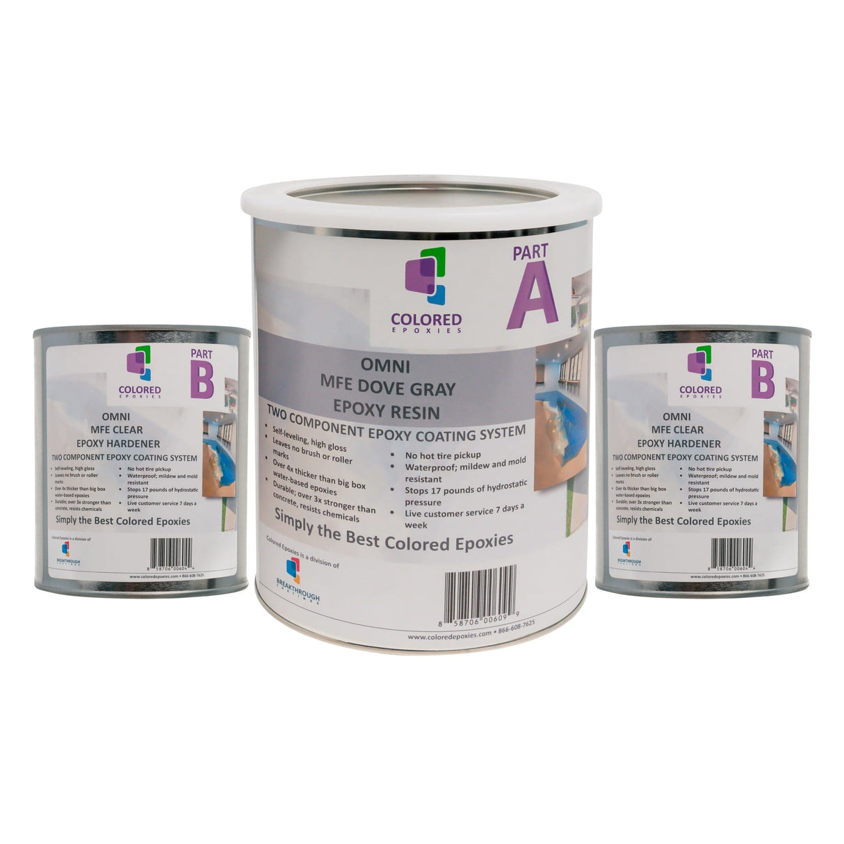 Colored Epoxy Resin Kits