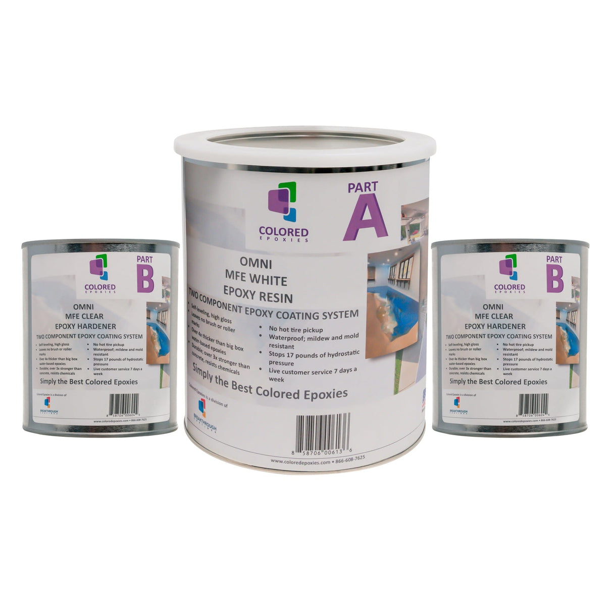 Colored Epoxy Resin Kits