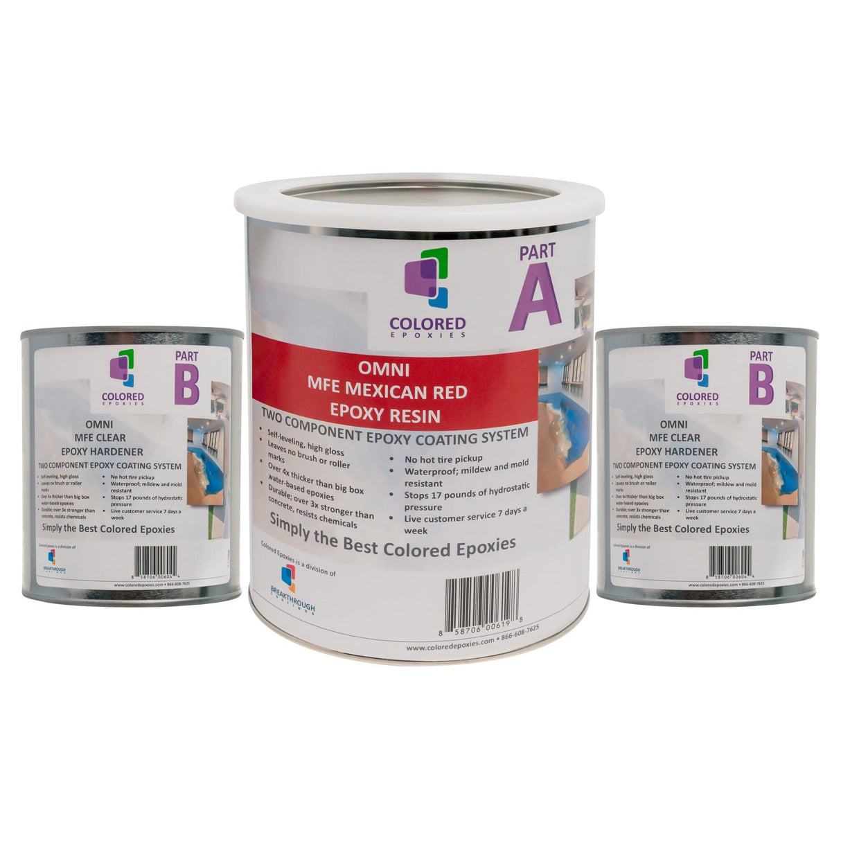 Colored Epoxy Resin Kits