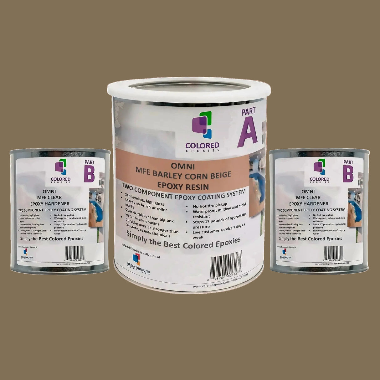 Colored Epoxy Resin Kits