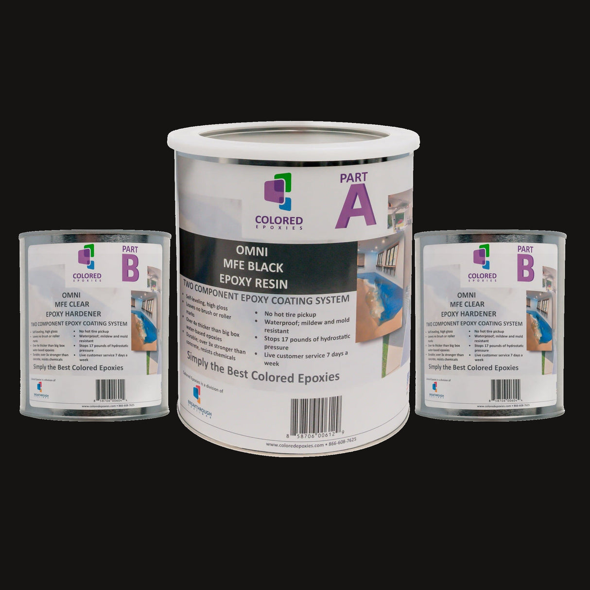 Colored Epoxy Resin Kits