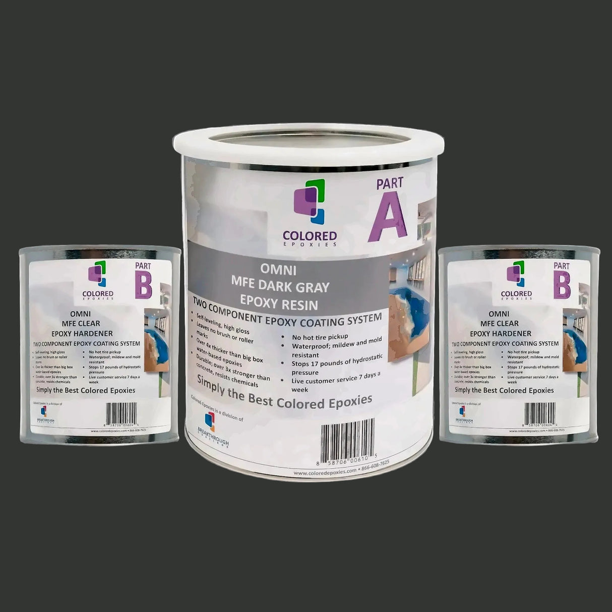 Colored Epoxy Resin Kits