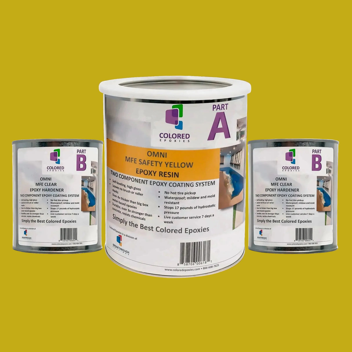 Colored Epoxy Resin Kits