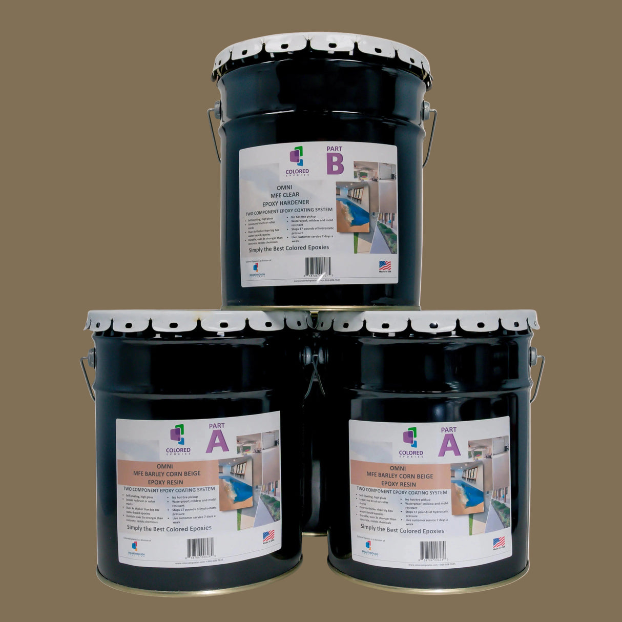 Colored Epoxy Resin Kits