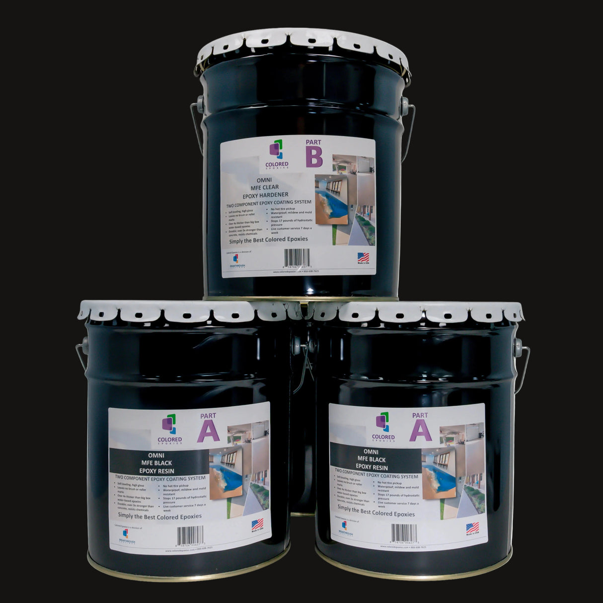 Colored Epoxy Resin Kits