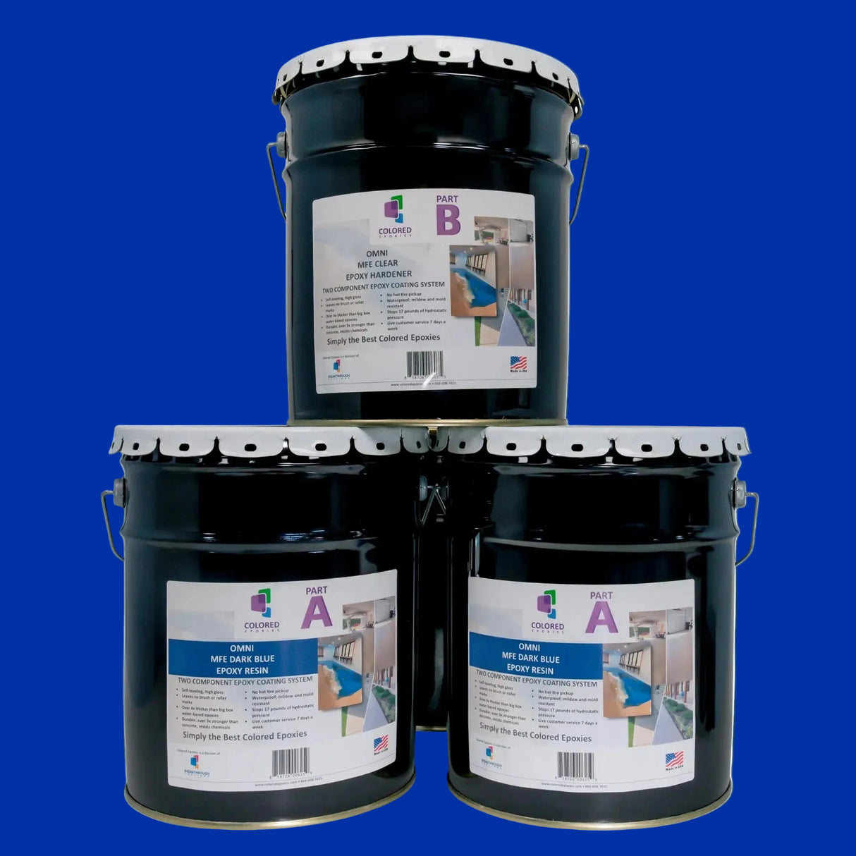 Colored Epoxy Resin Kits