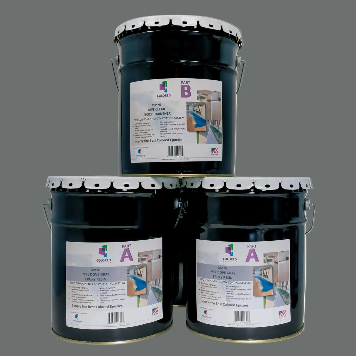 Colored Epoxy Resin Kits
