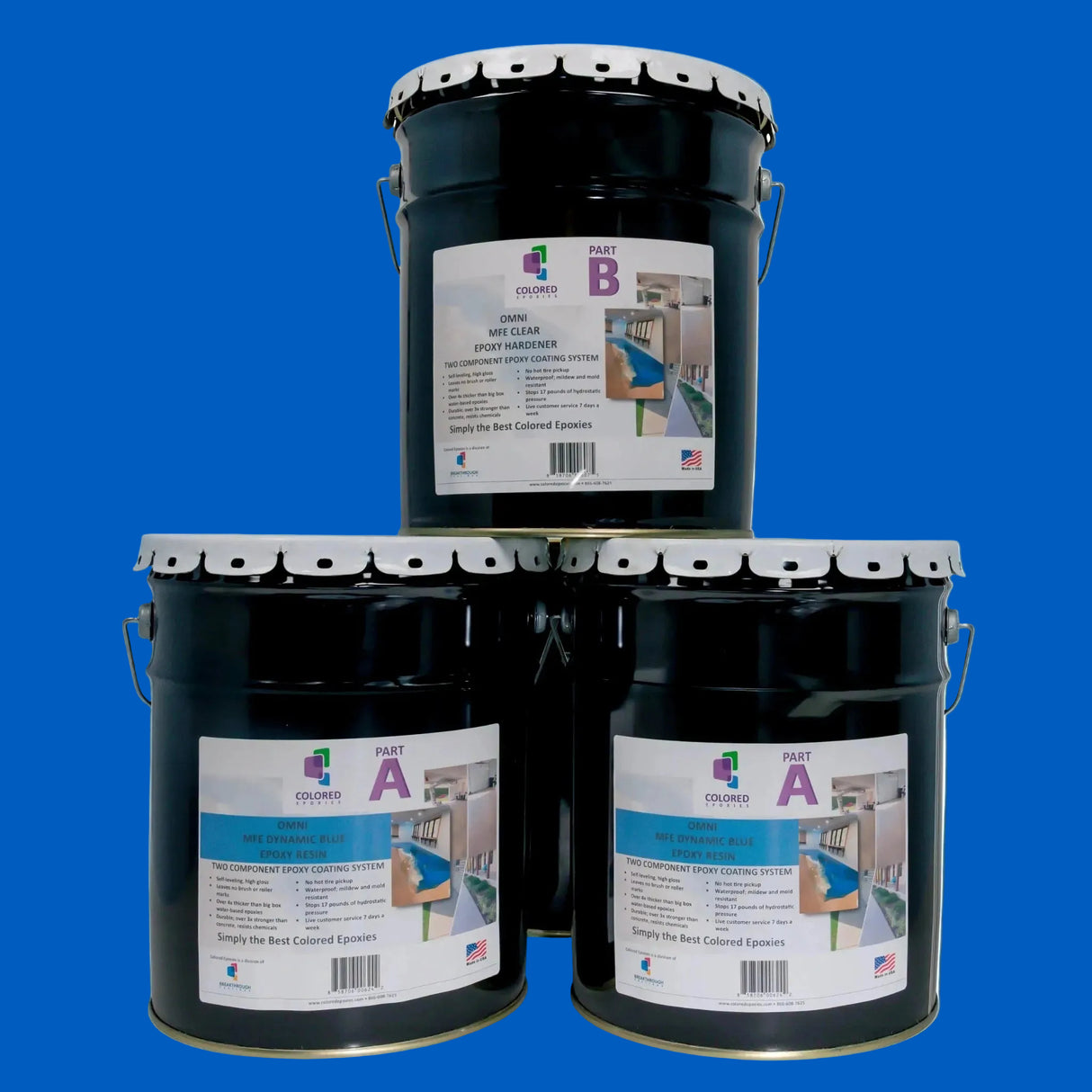 Colored Epoxy Resin Kits