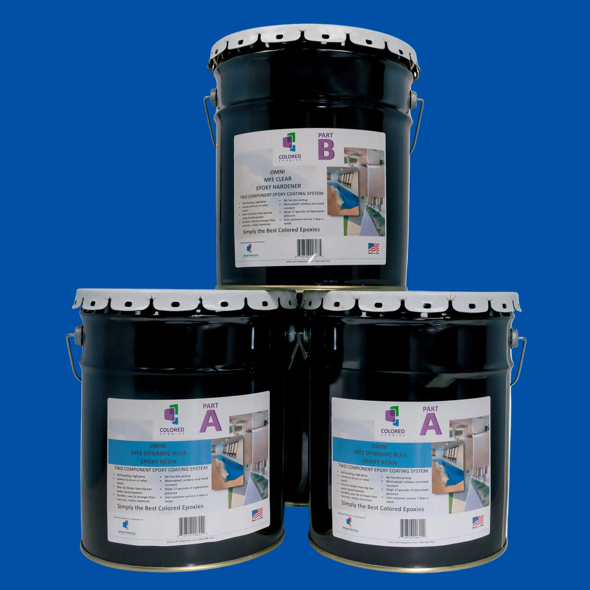Colored Epoxy Resin Kits