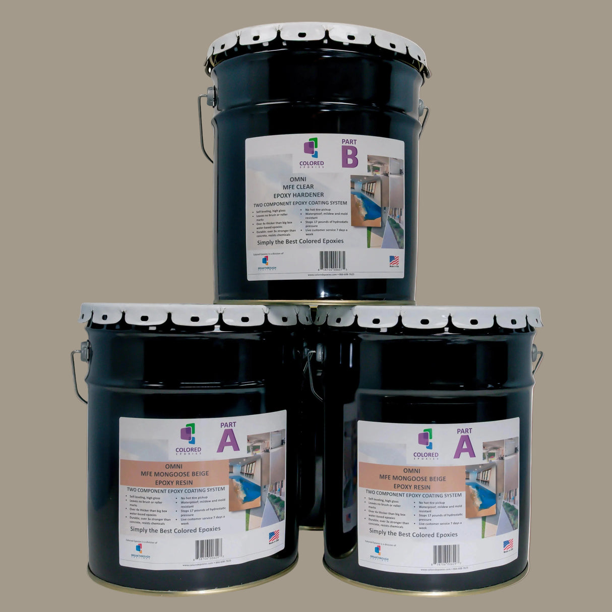 Colored Epoxy Resin Kits