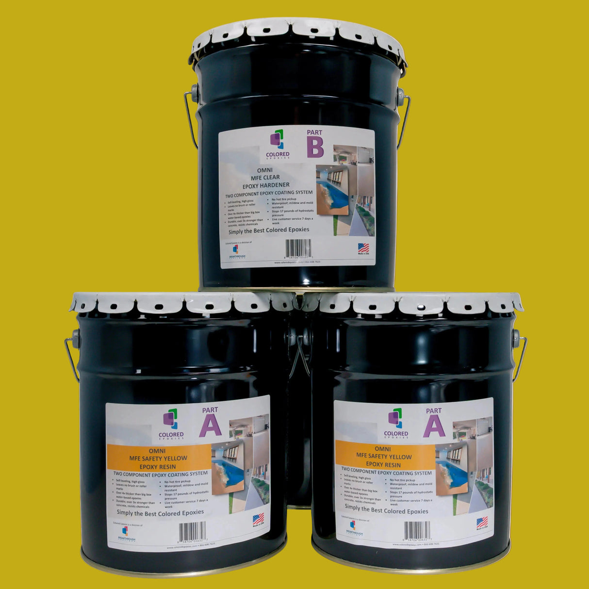 Colored Epoxy Resin Kits
