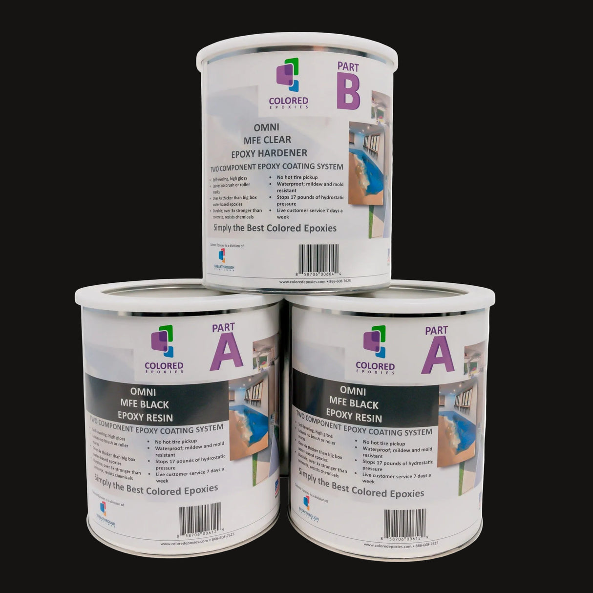 Colored Epoxy Resin Kits