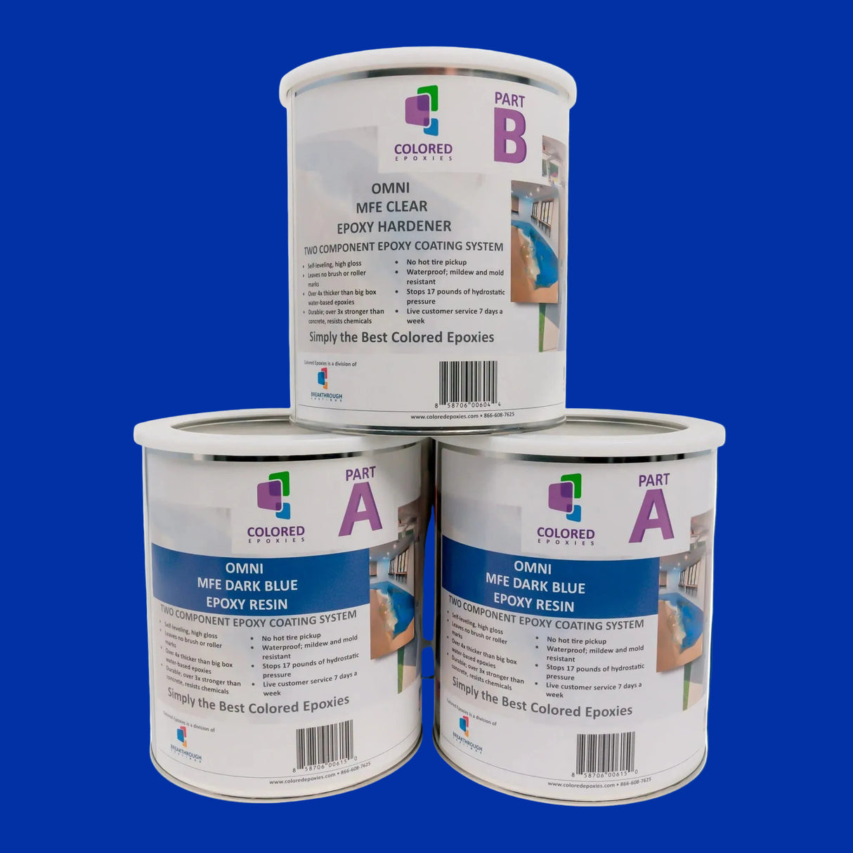 Colored Epoxy Resin Kits