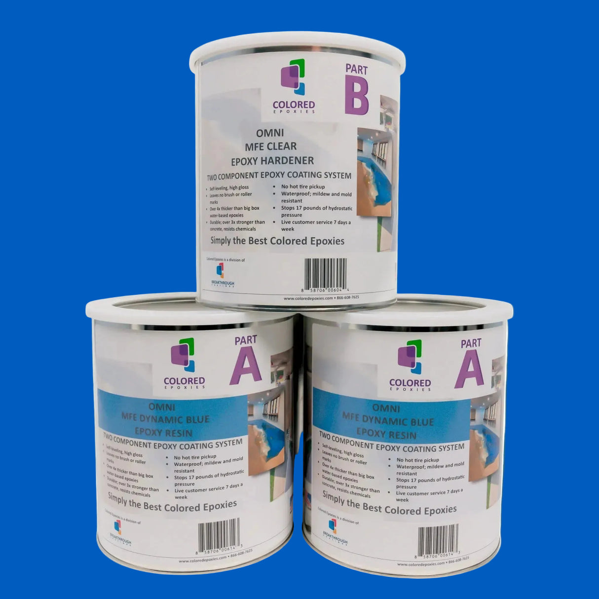 Colored Epoxy Resin Kits