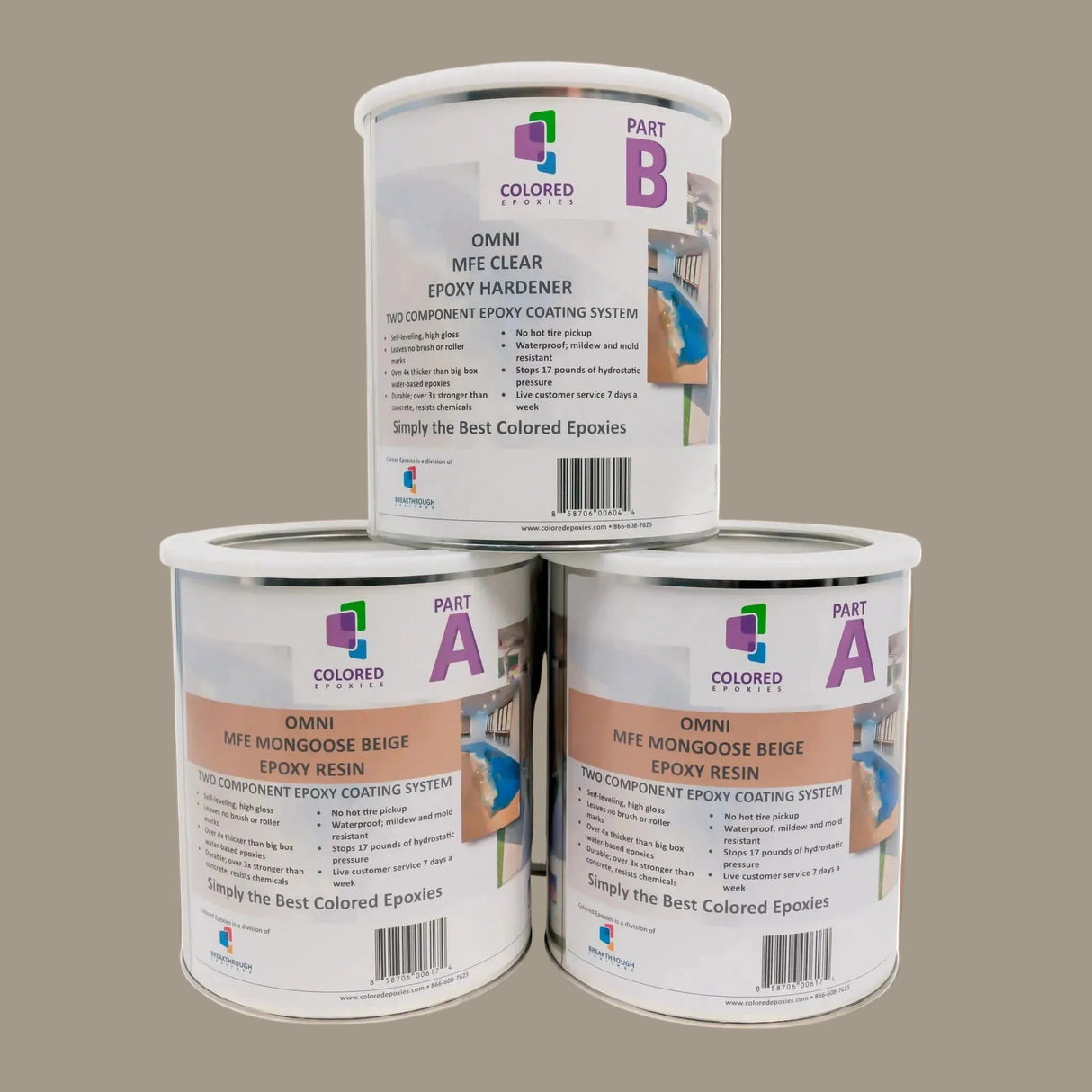 Colored Epoxy Resin Kits