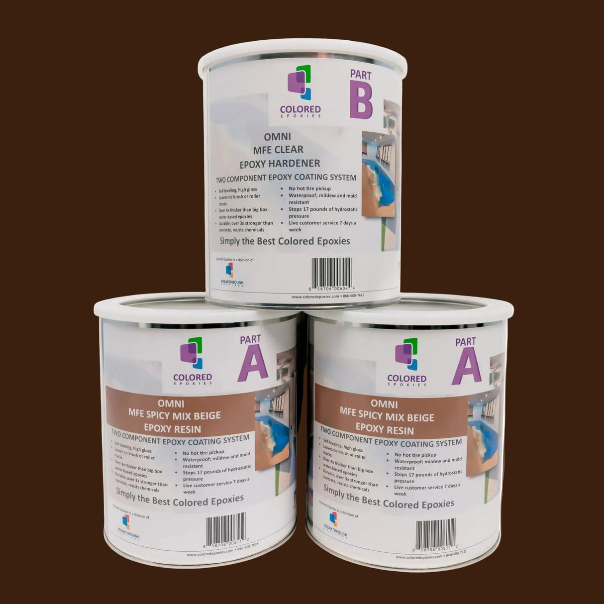 Colored Epoxy Resin Kits