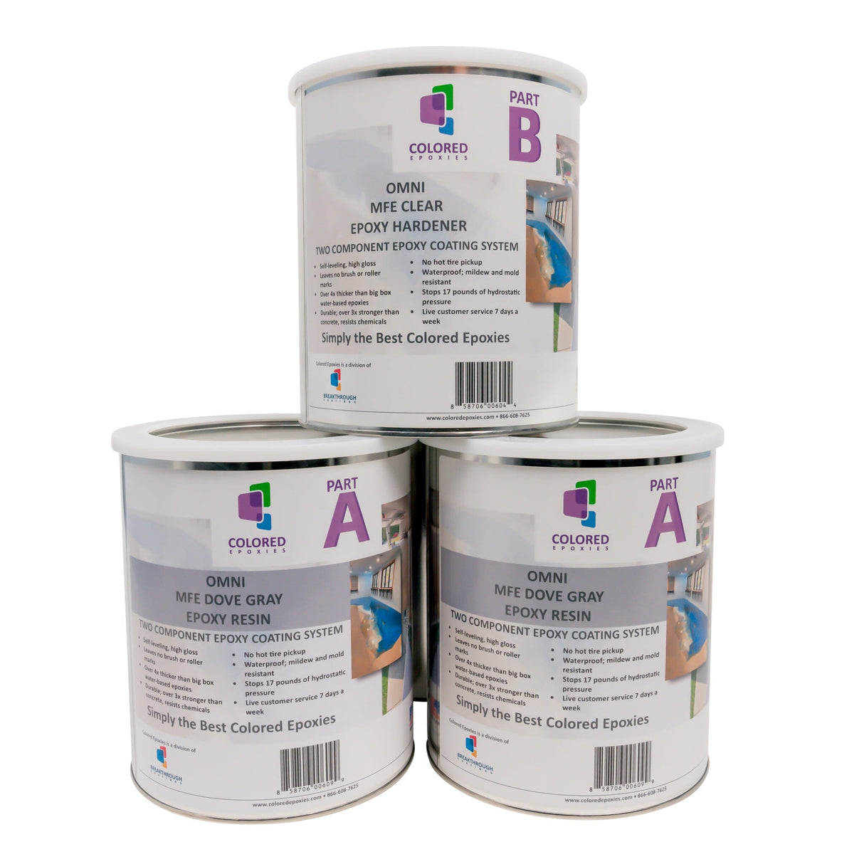 Colored Epoxy Resin Kits