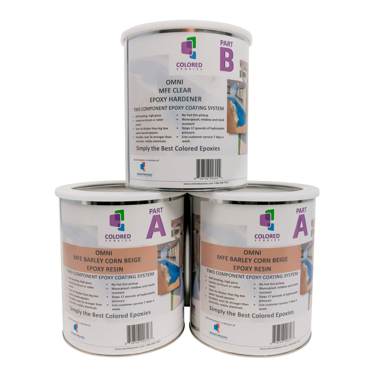 Colored Epoxy Resin Kits