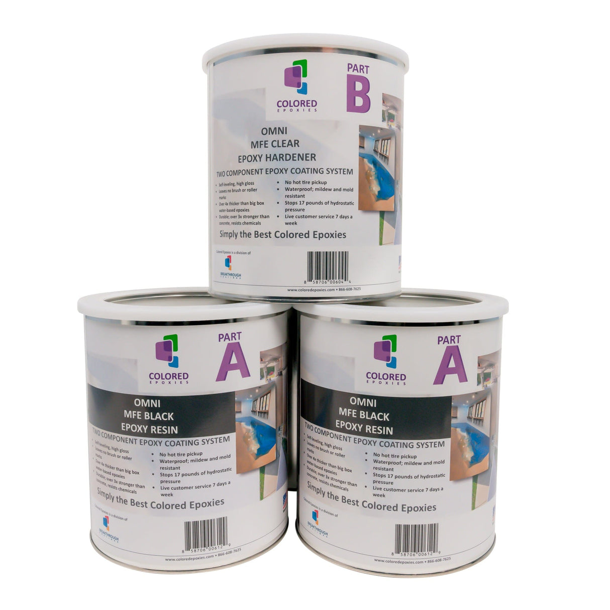 Colored Epoxy Resin Kits