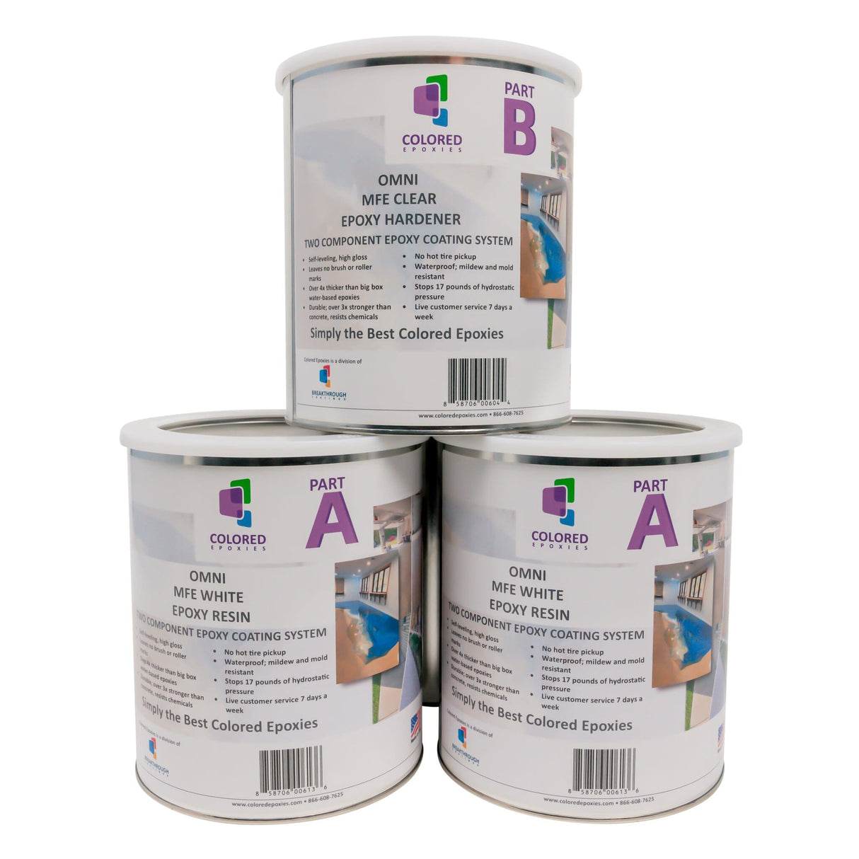 Colored Epoxy Resin Kits