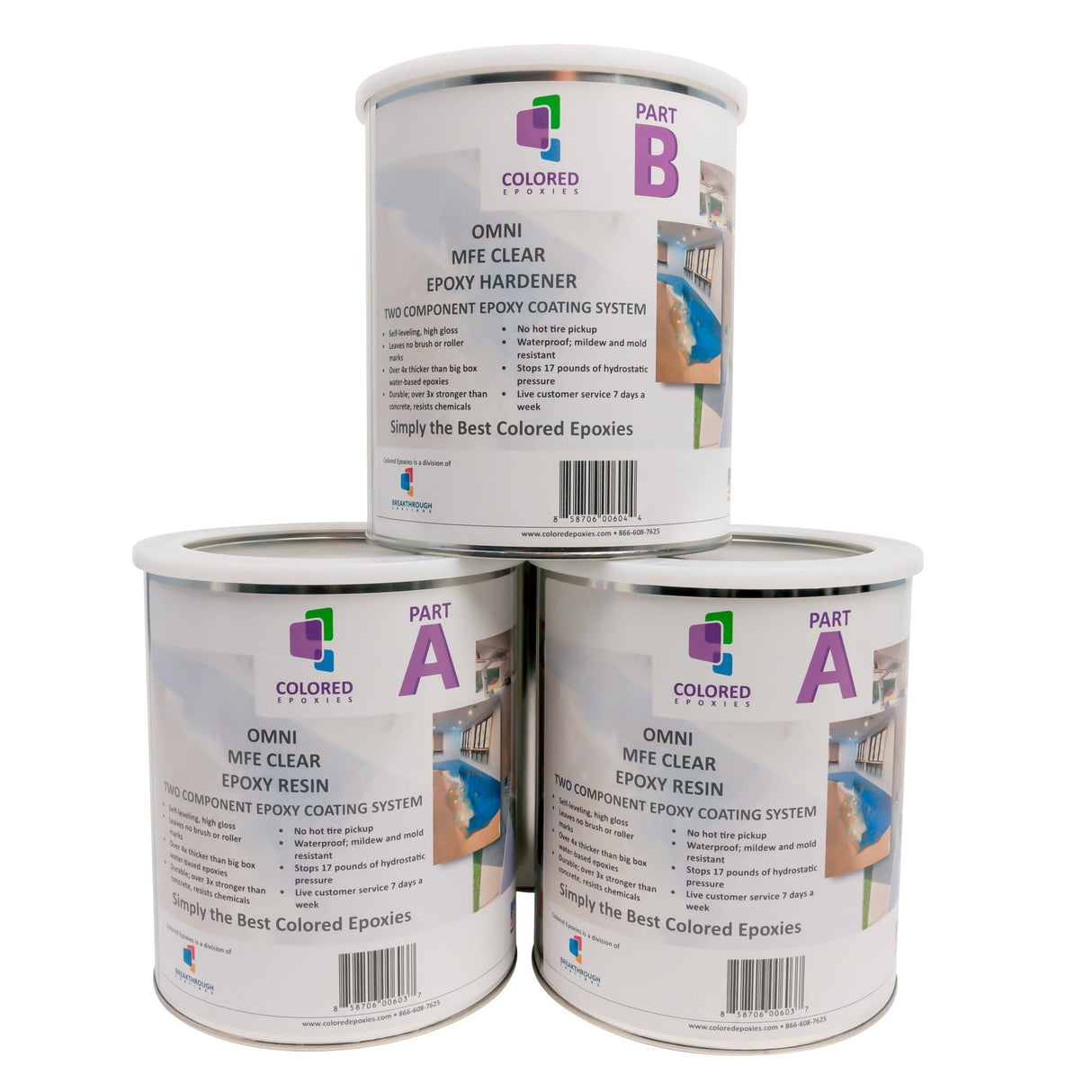 3 GALLON CLEAR EPOXY RESIN KIT