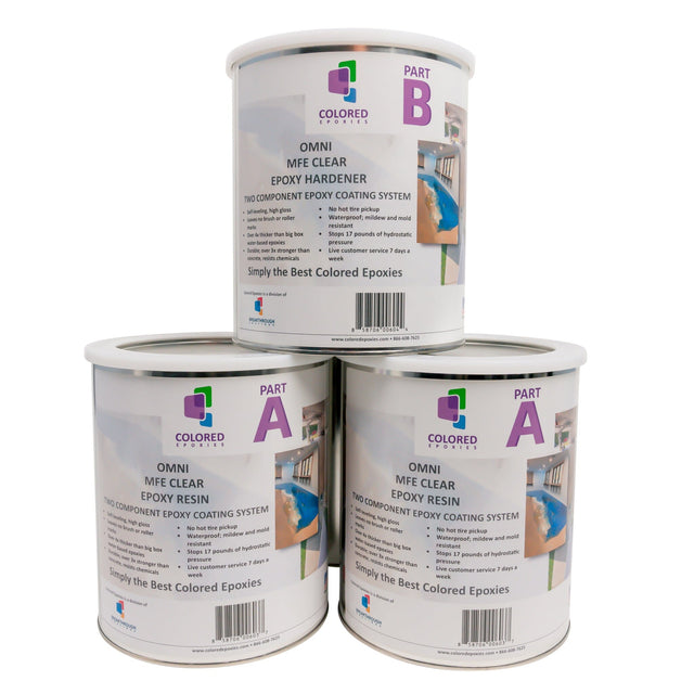 Clear Epoxy Resin Kit, 3 gallon