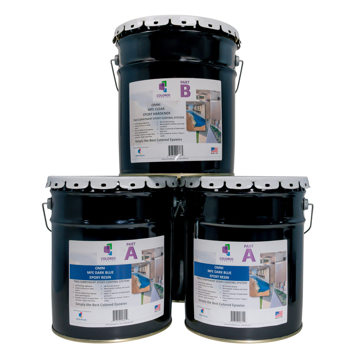 Colored Epoxy Resin Kits