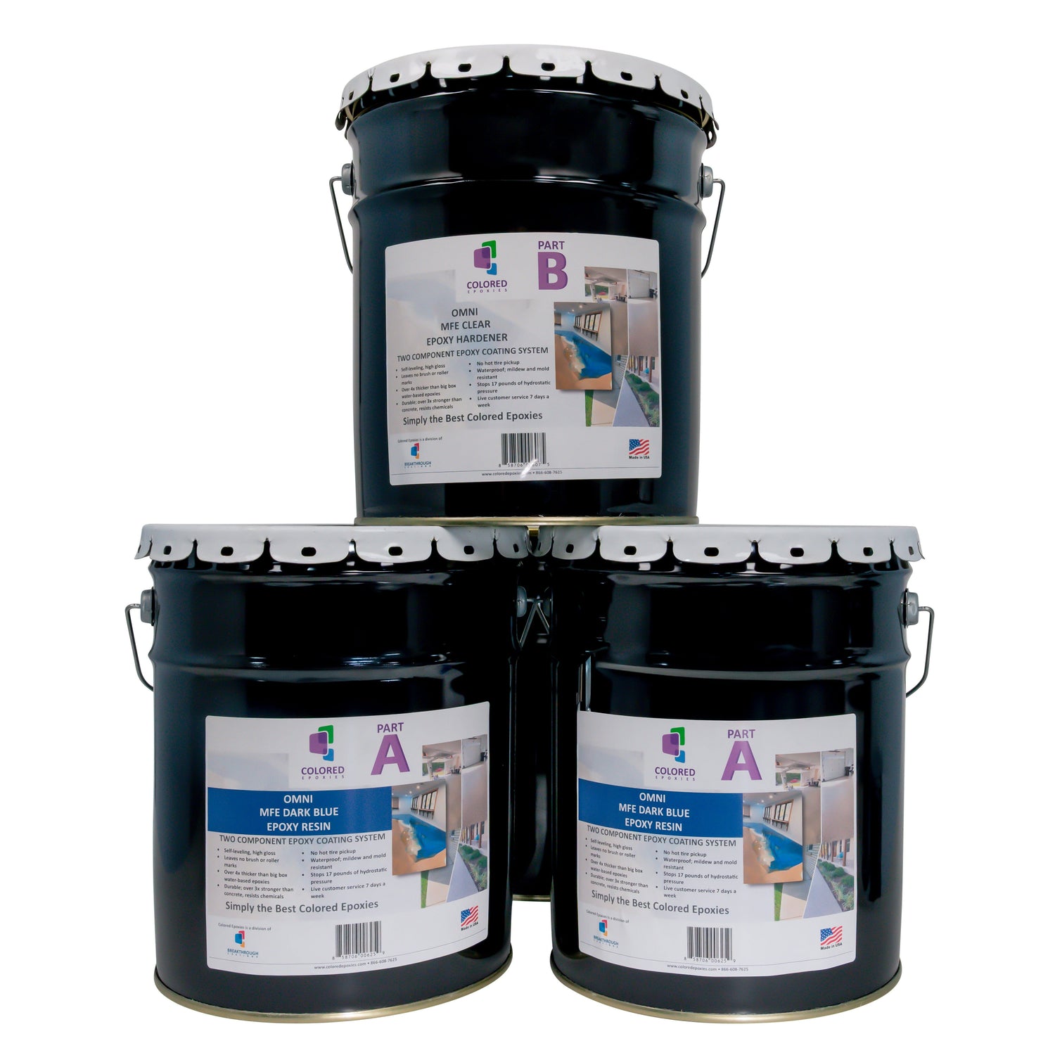 בצבע אפוקסי שרף ערכת