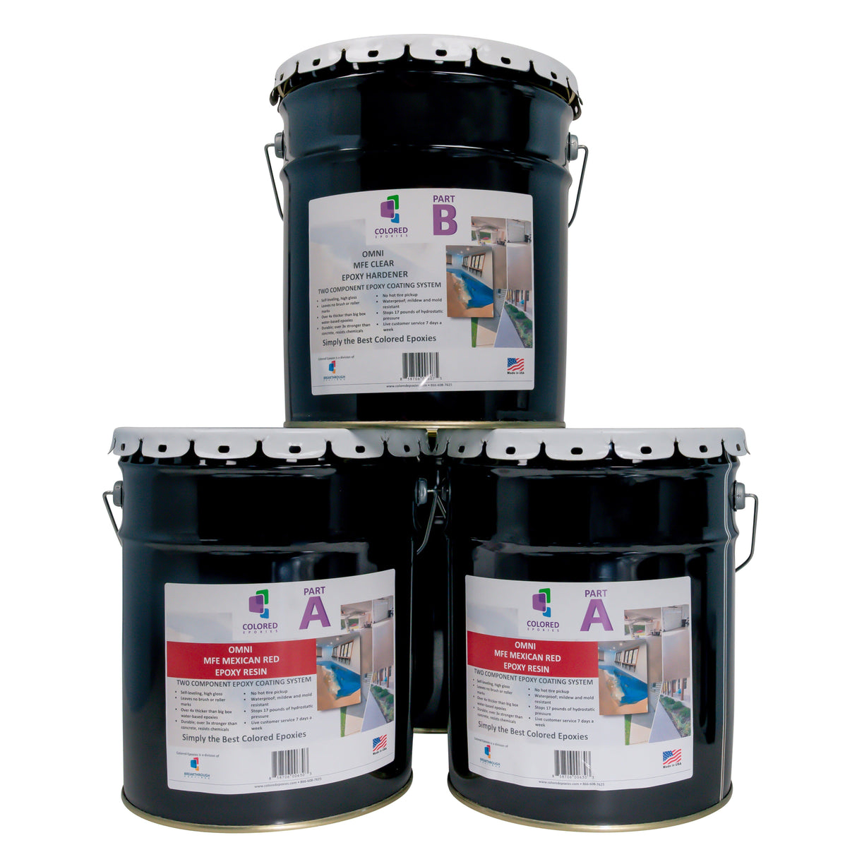 Colored Epoxy Resin Kits
