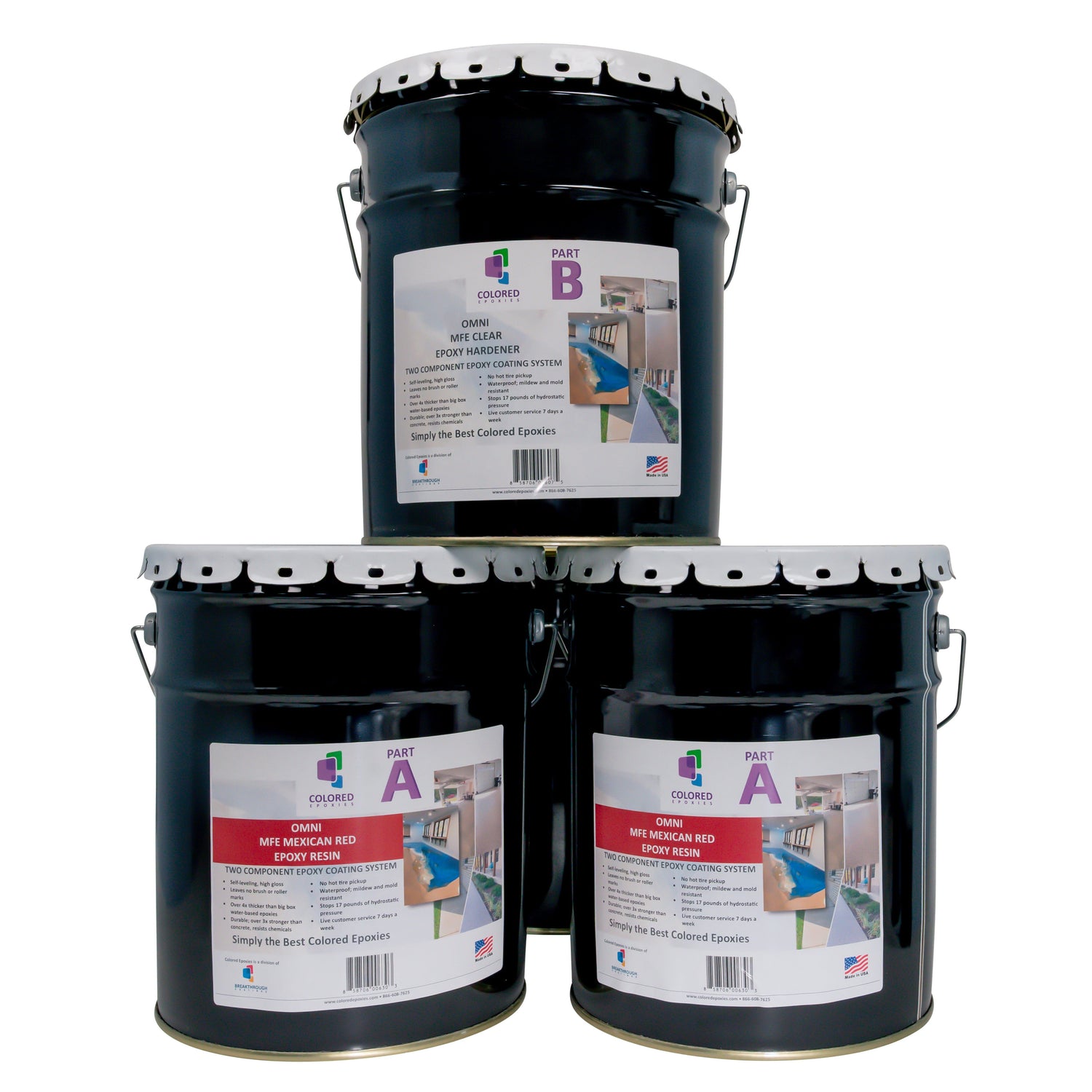 בצבע אפוקסי שרף ערכת