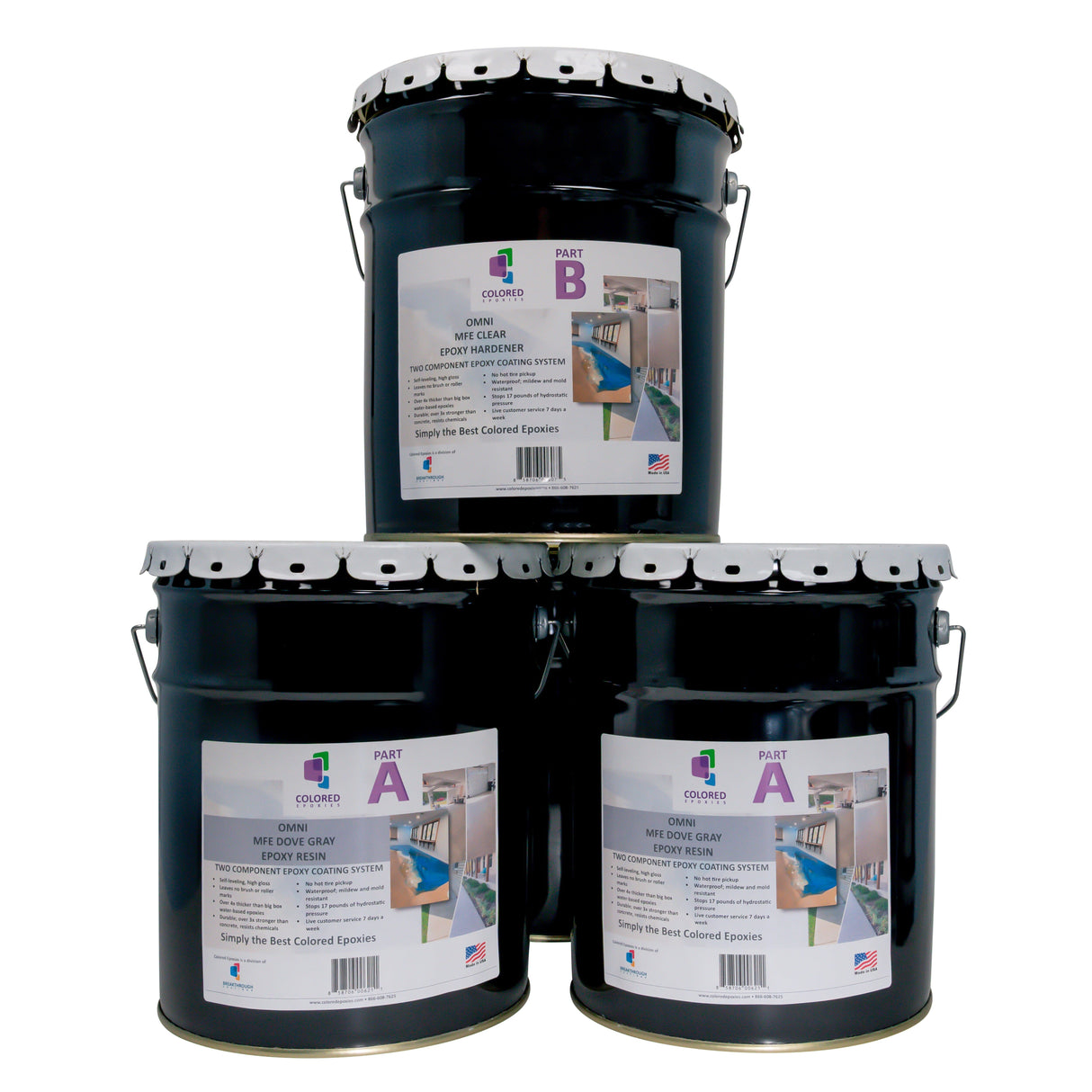 Colored Epoxy Resin Kits