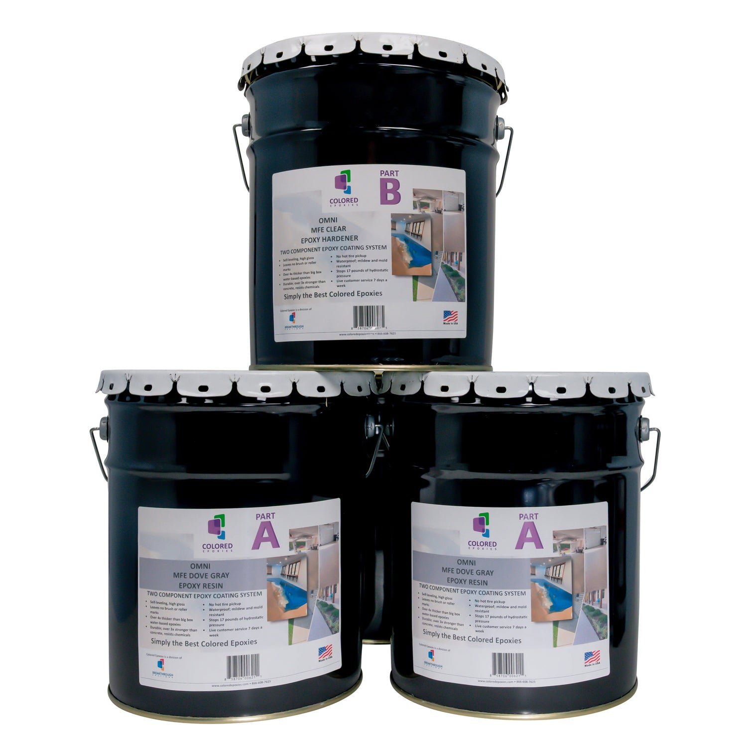 בצבע אפוקסי שרף ערכת