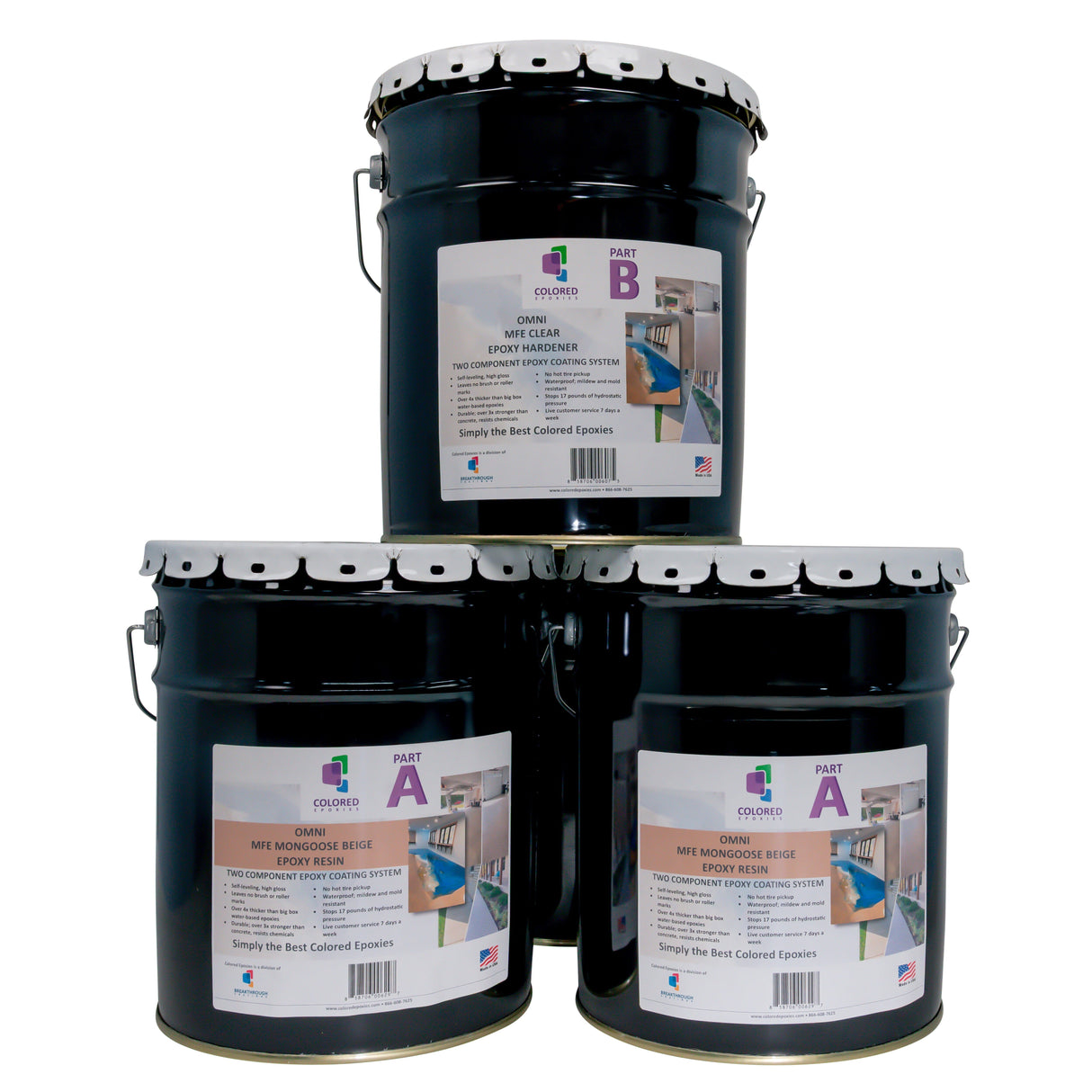 Colored Epoxy Resin Kits
