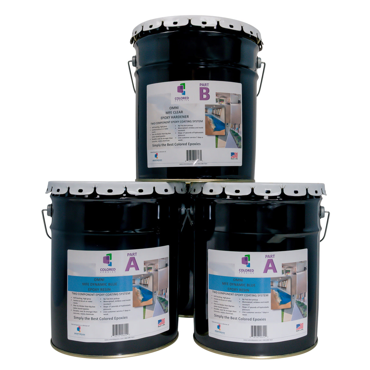 Colored Epoxy Resin Kits
