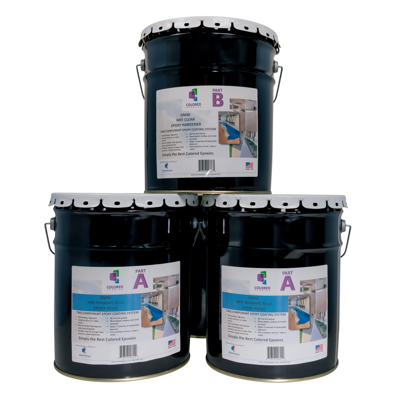 בצבע אפוקסי שרף ערכת