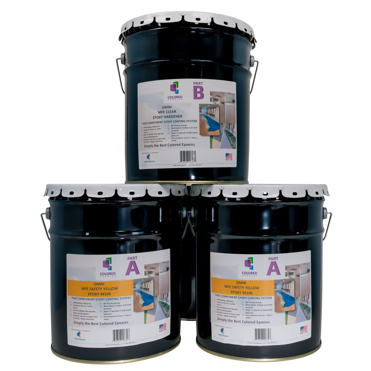 Colored Epoxy Resin Kits