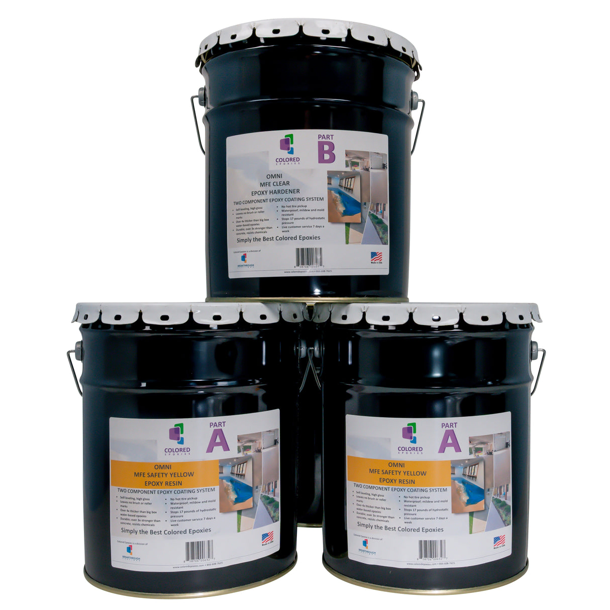 Colored Epoxy Resin Kits