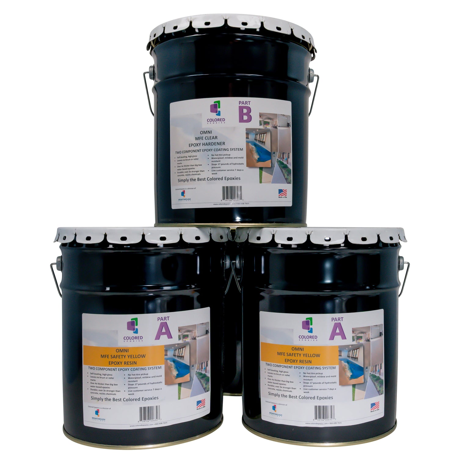 בצבע אפוקסי שרף ערכת