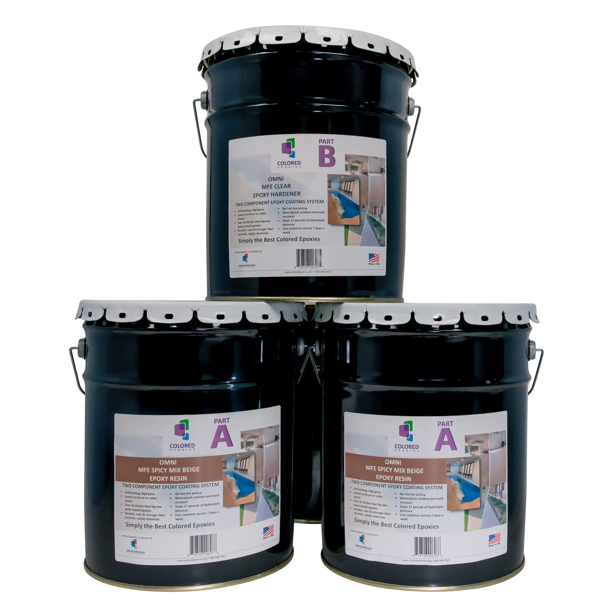 Colored Epoxy Resin Kits