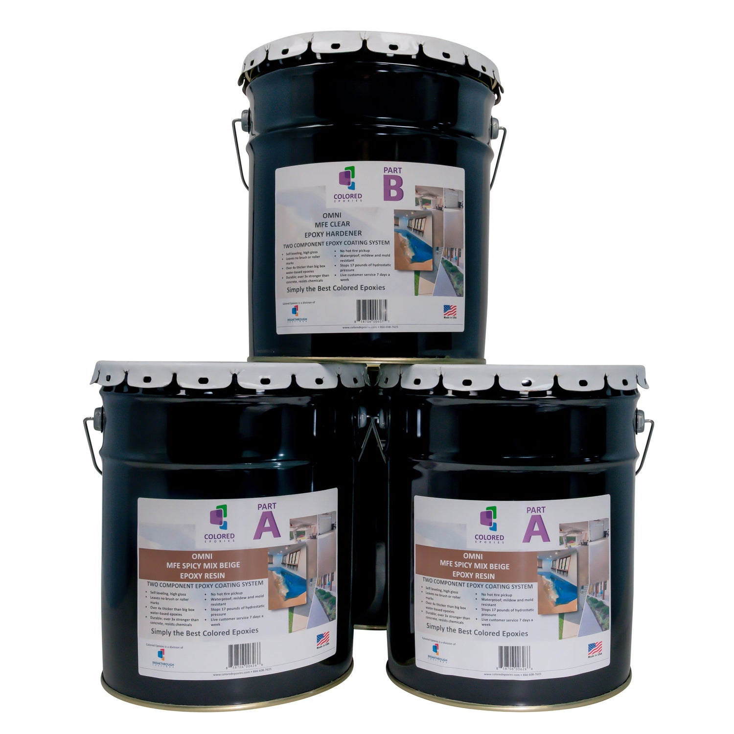 בצבע אפוקסי שרף ערכת