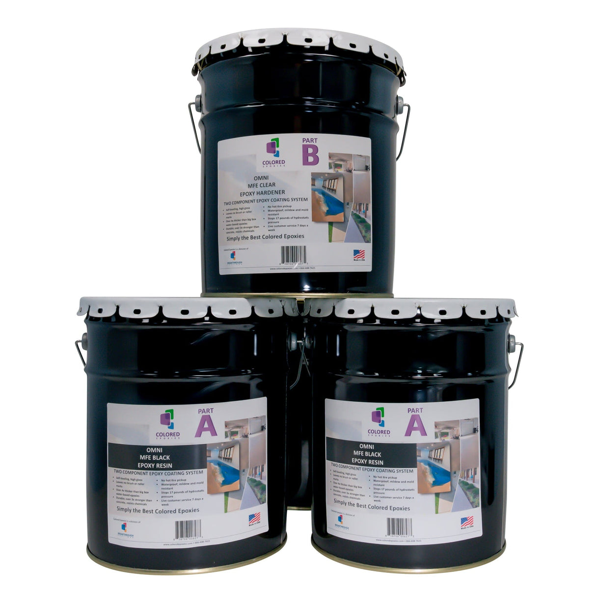 Colored Epoxy Resin Kits