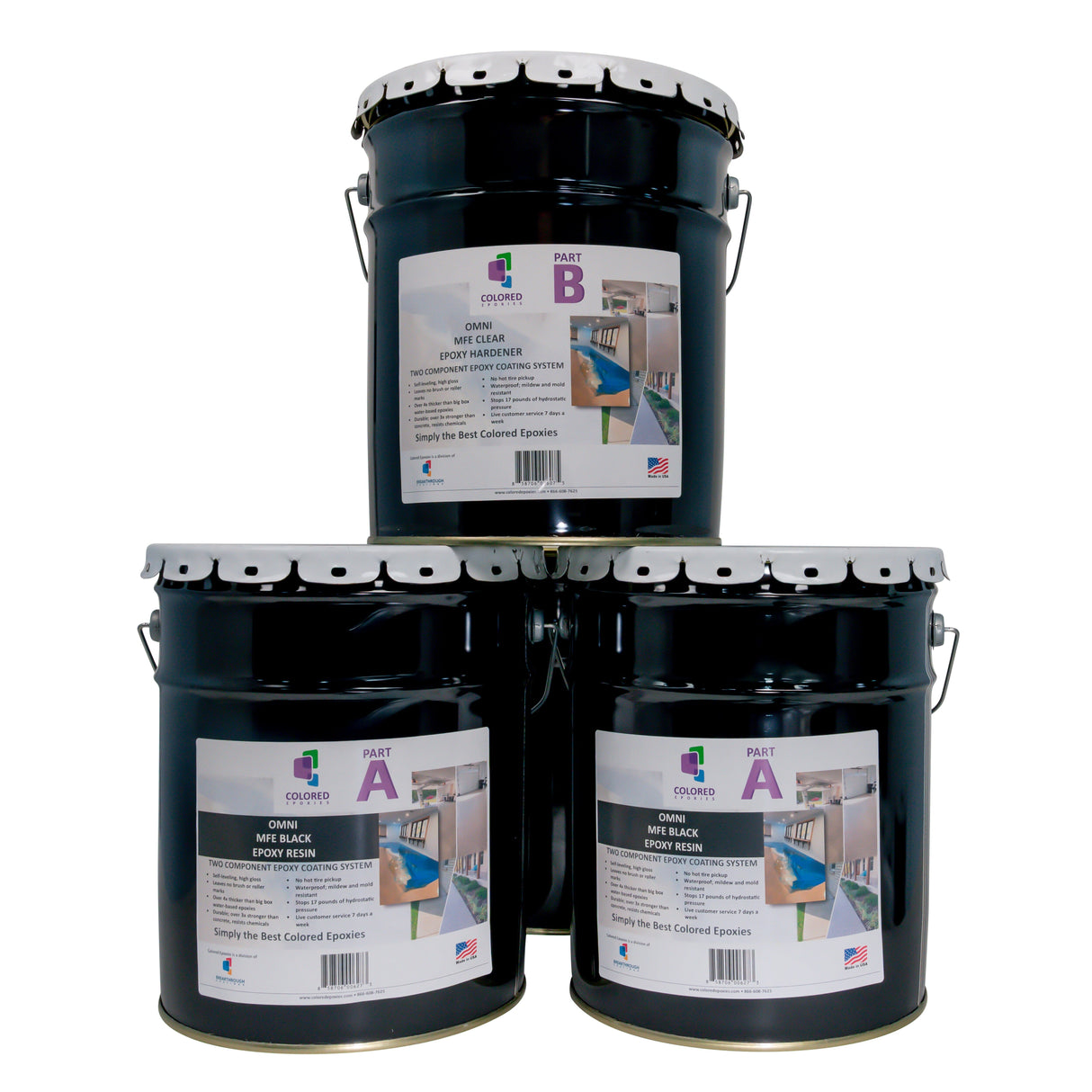 Colored Epoxy Resin Kits
