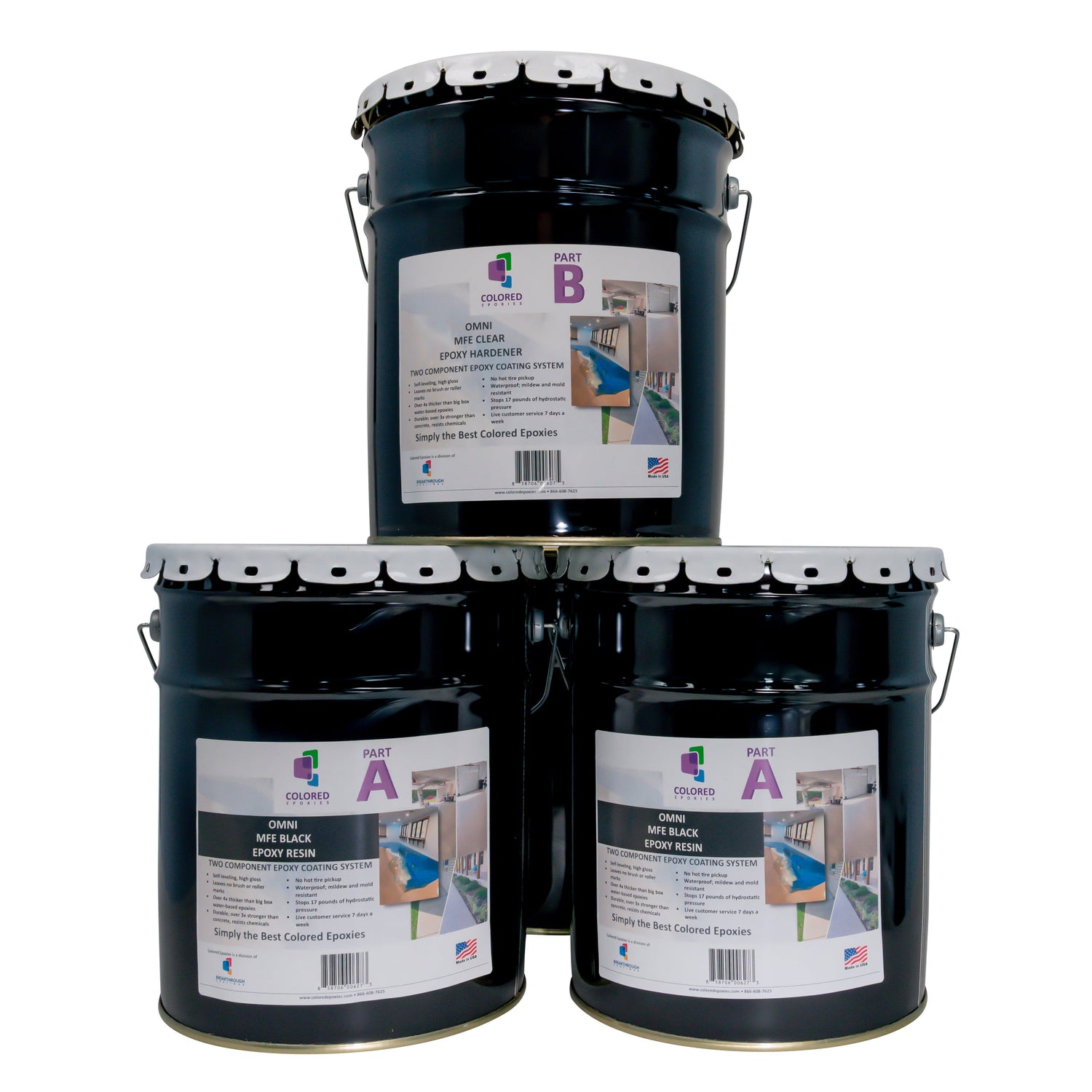 בצבע אפוקסי שרף ערכת