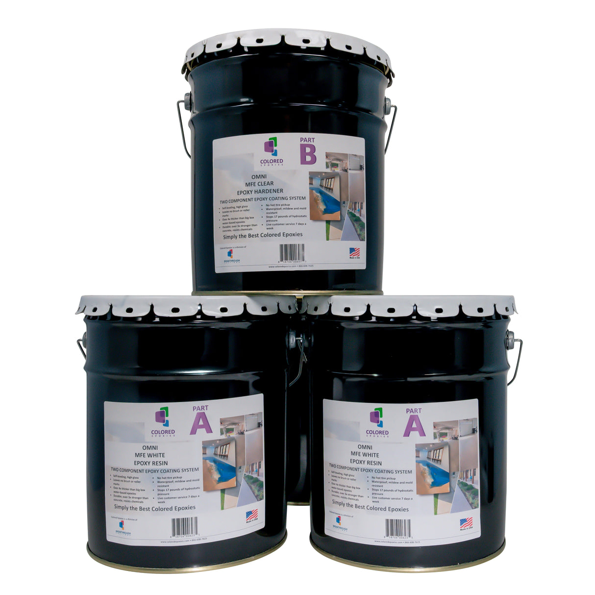 Colored Epoxy Resin Kits