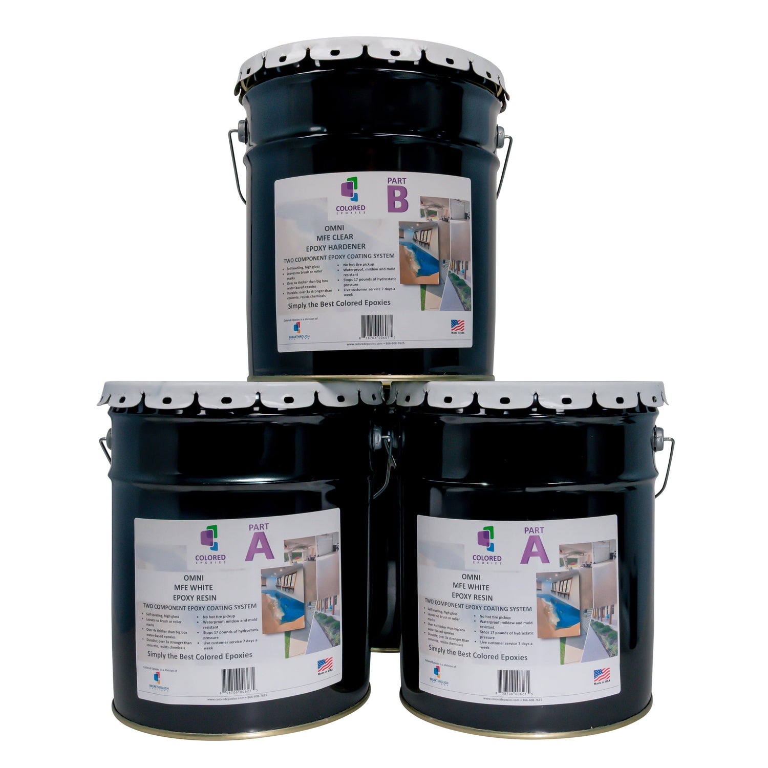 בצבע אפוקסי שרף ערכת