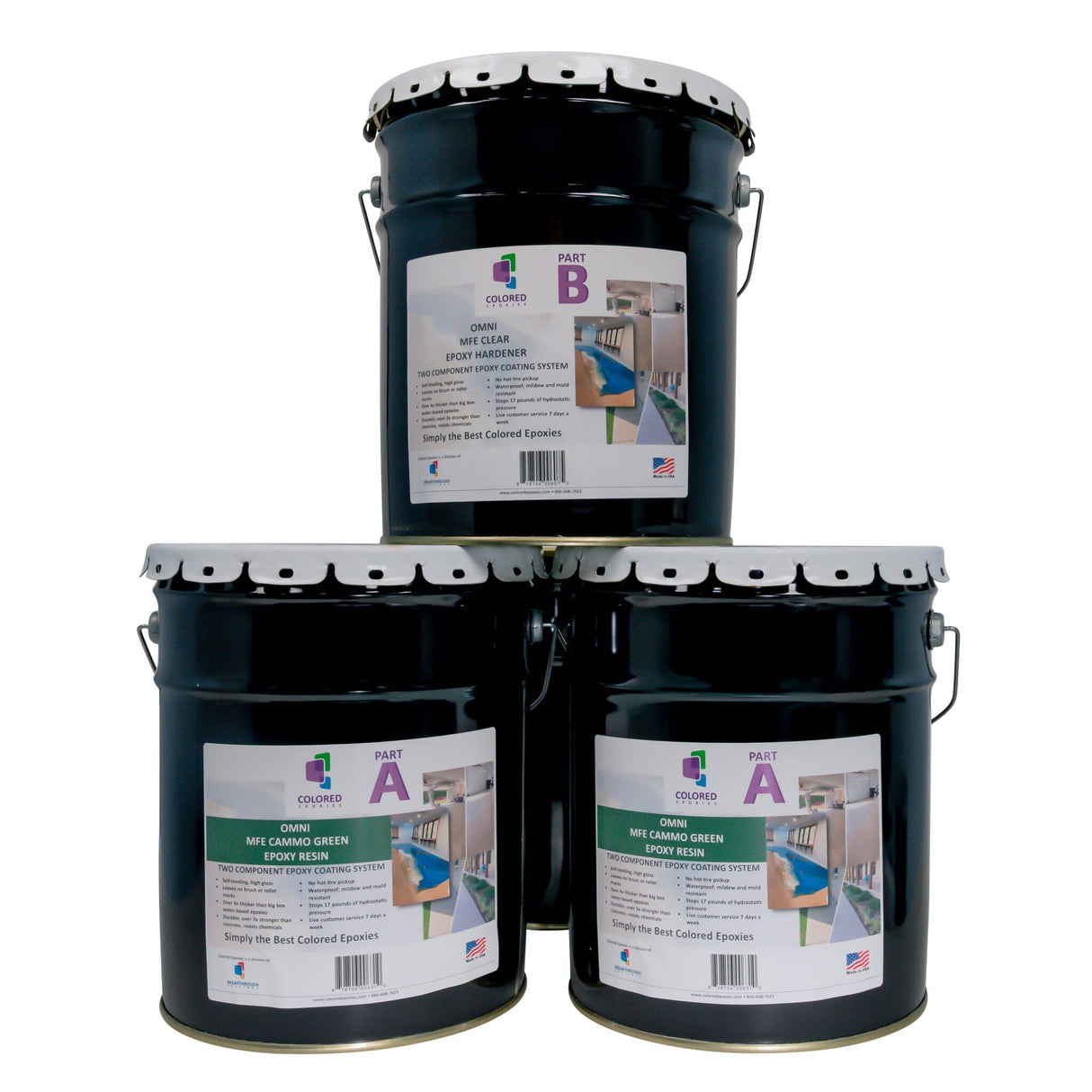 Colored Epoxy Resin Kits