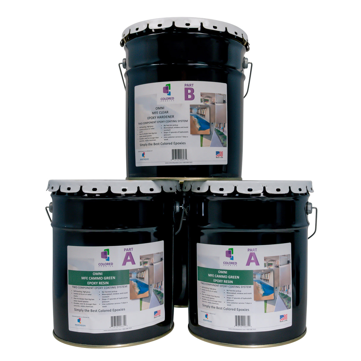Colored Epoxy Resin Kits