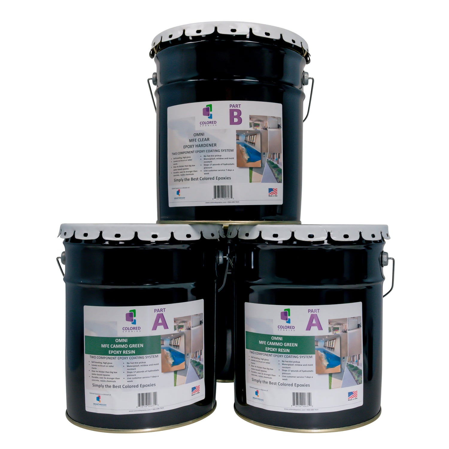 בצבע אפוקסי שרף ערכת