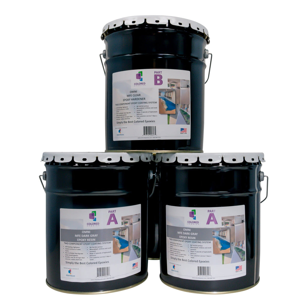 Colored Epoxy Resin Kits