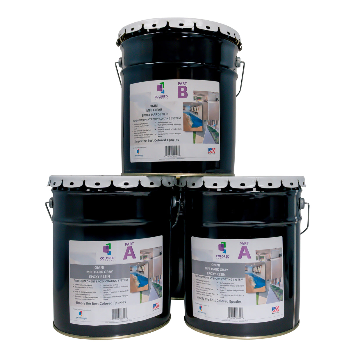 Colored Epoxy Resin Kits